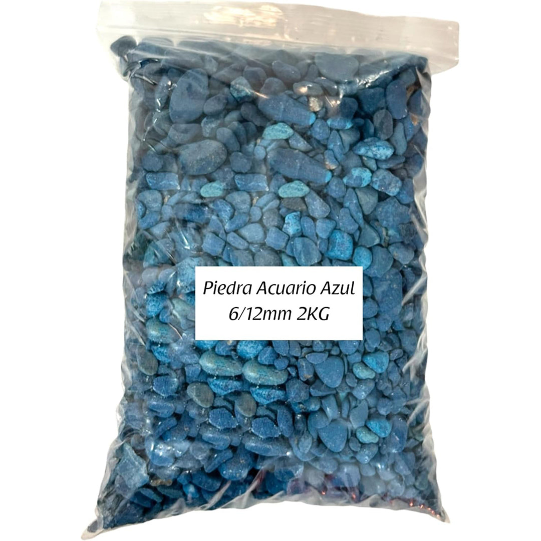 Piedra Acuario Azul 2kg