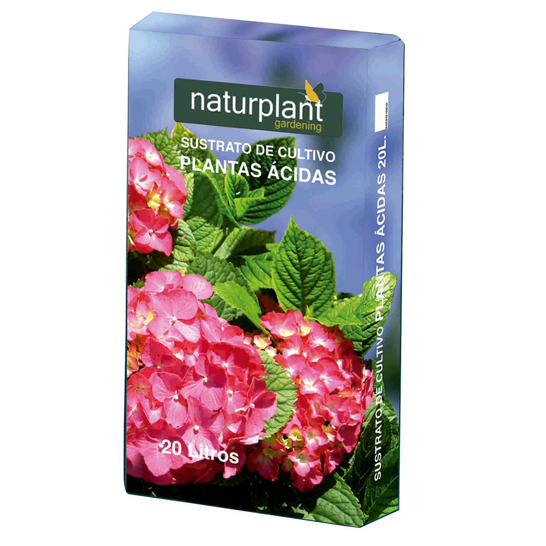 Sustrato para plantas ácidas 20 L. Naturplant
