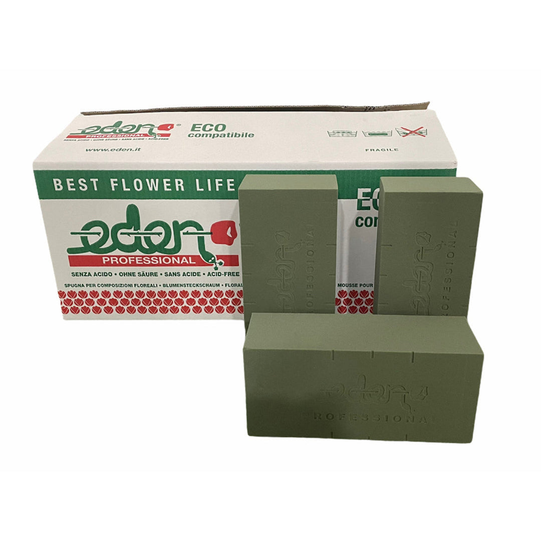 Caja de espuma floral. Eden.