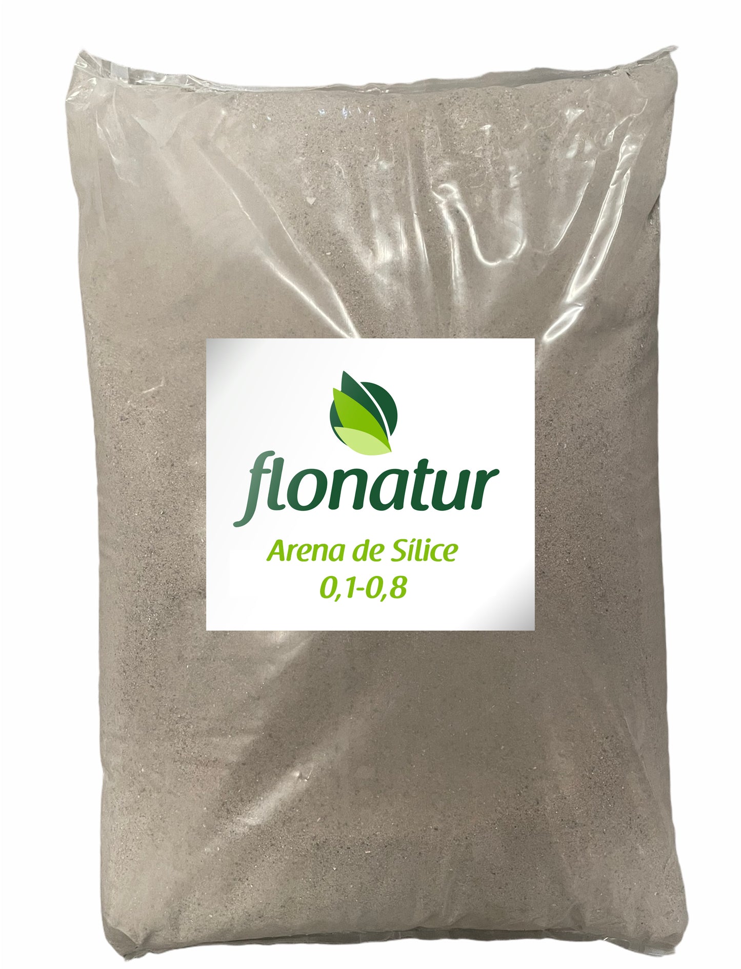 Arena de silice para césped artificial 25 kg. Flonatur