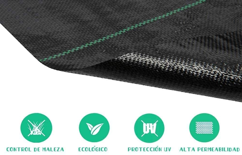 Malla antihierba 130 gr. Flonatur
