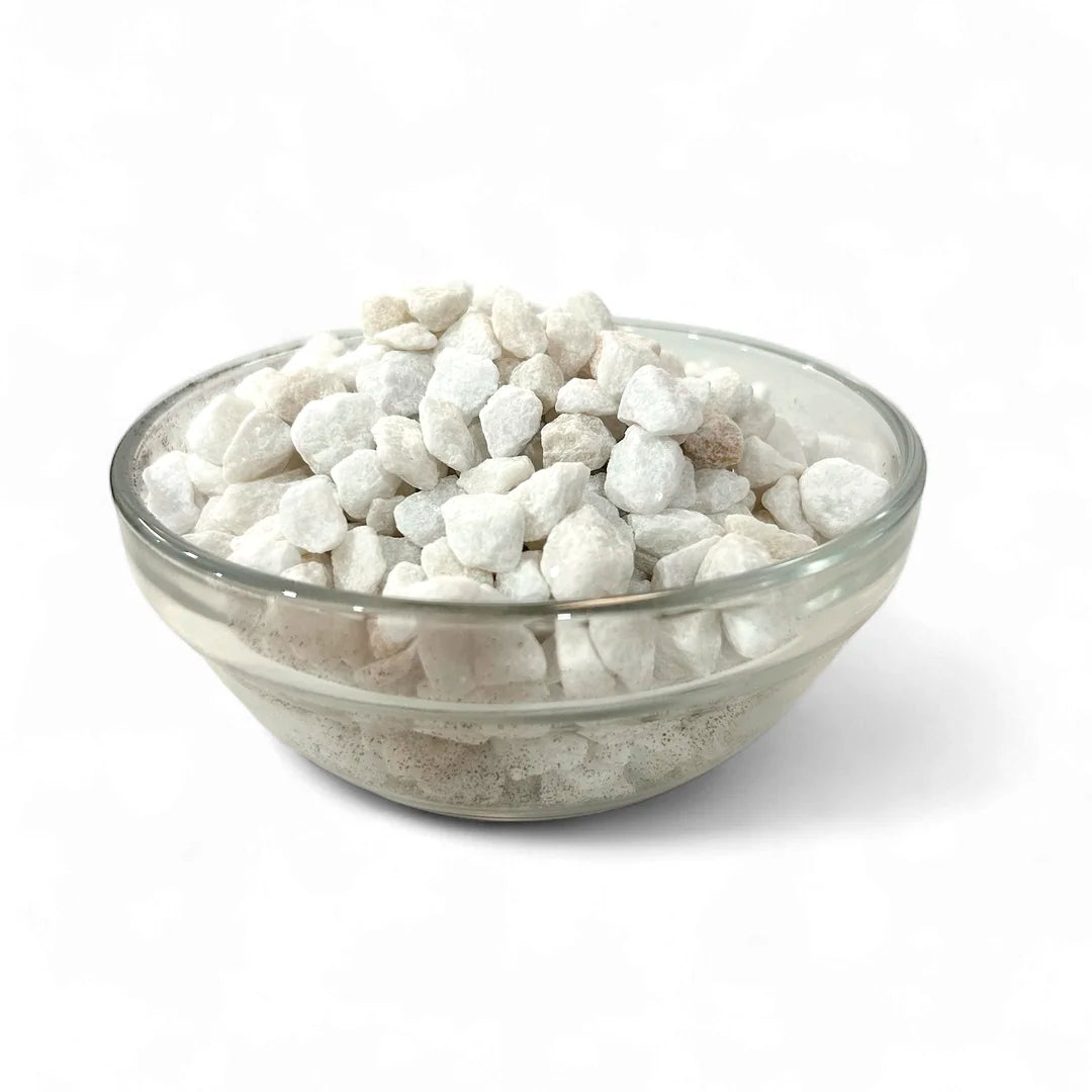 Piedra marmolina acuario blanca 2kg