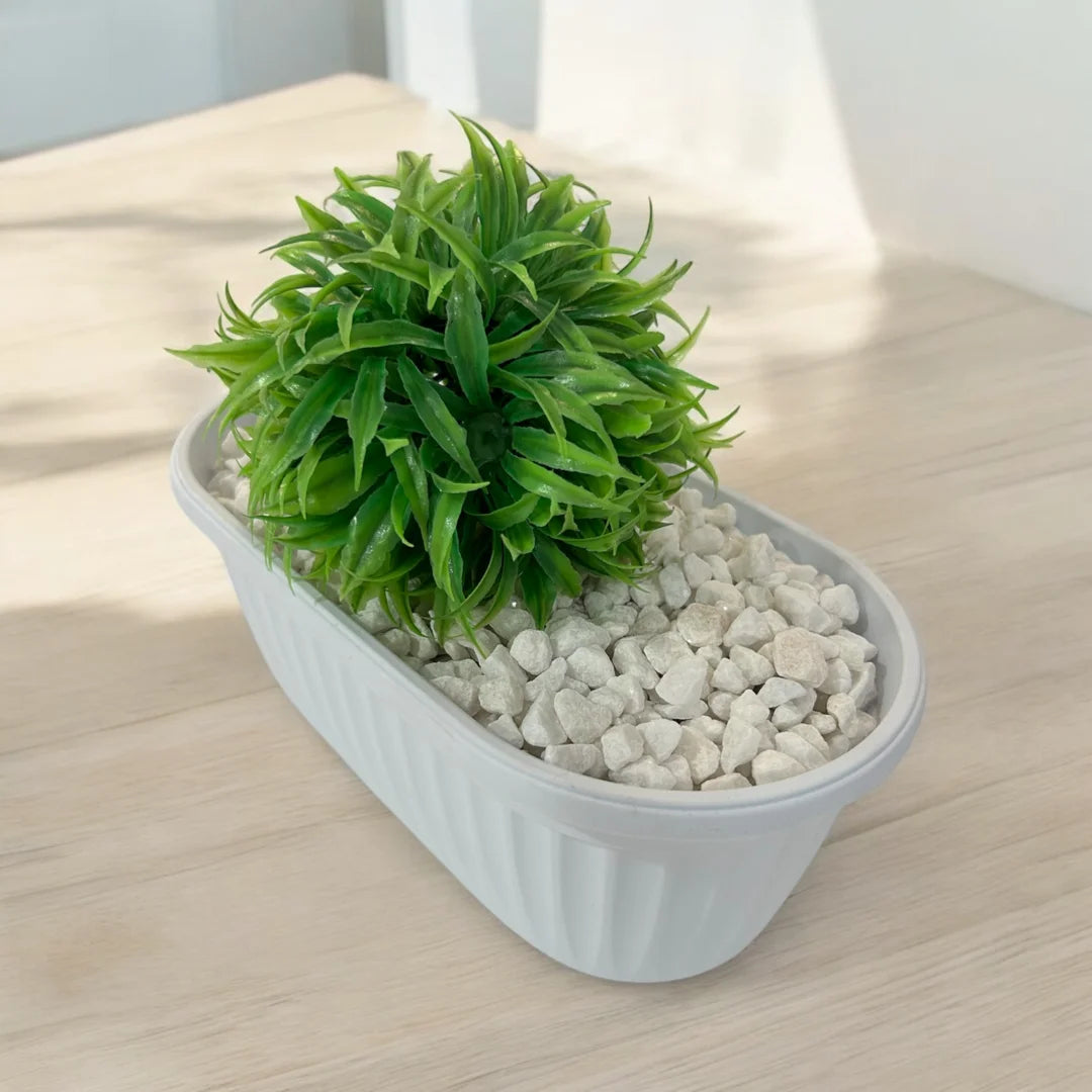 Piedra marmolina acuario blanca 2kg