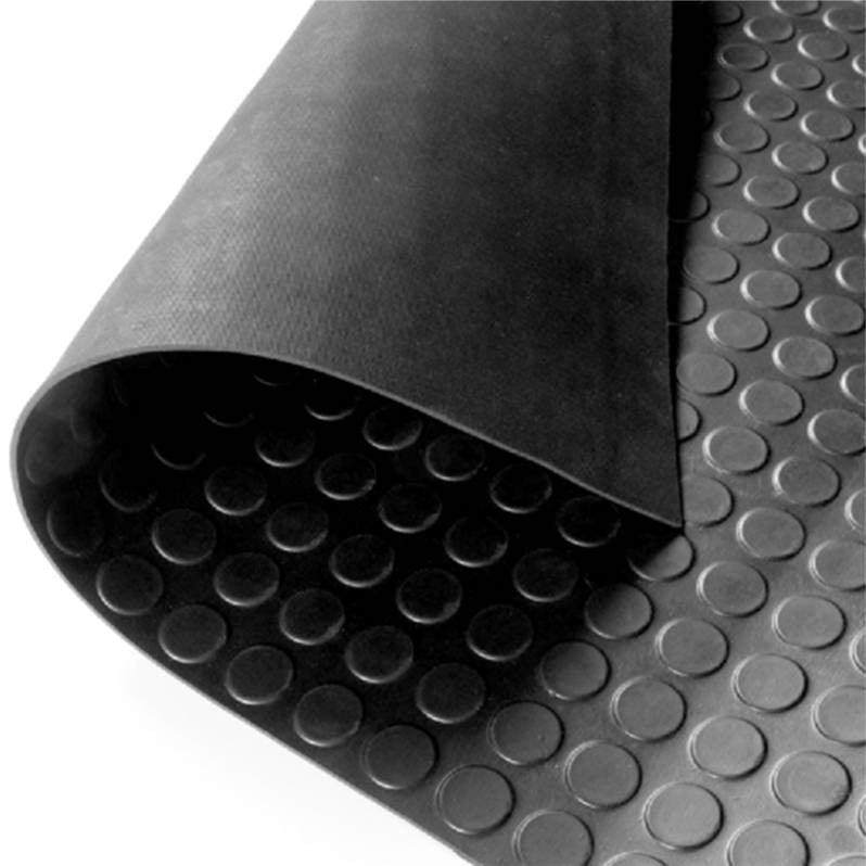 Pavimento circulos densidad 1.5 negro Lestare 3 mm.