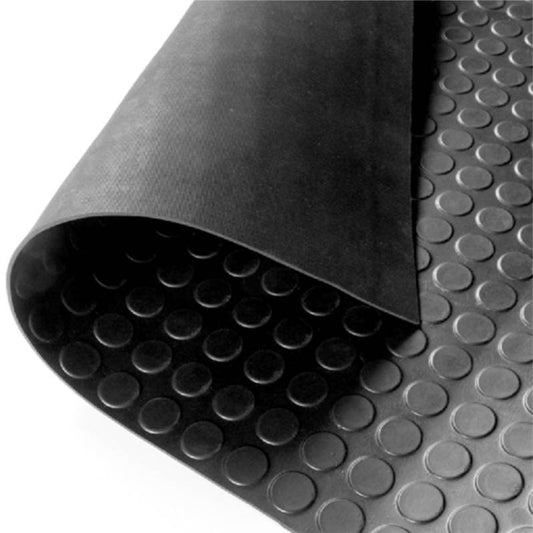 Pavimento circulos densidad 1.5 negro Lestare 3 mm.