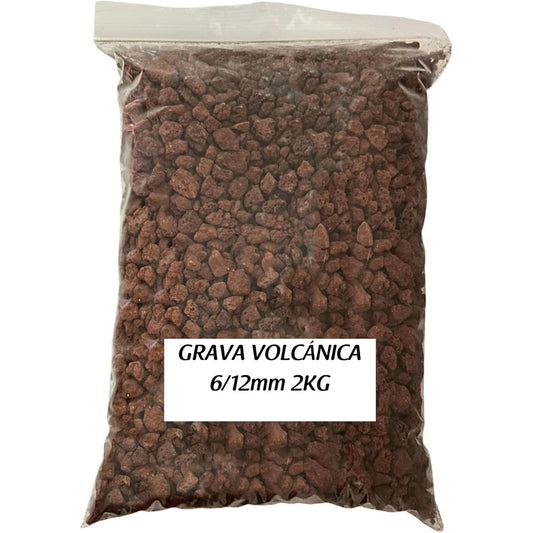 Piedra acuario volcanica 2kg 6/12