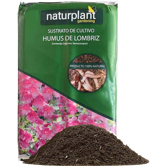 Humus de lombriz. Naturplant.