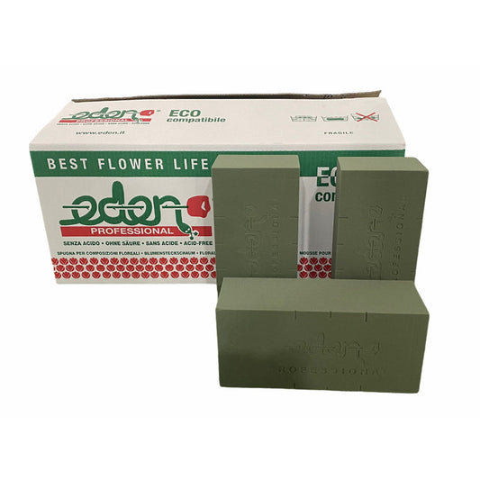 Caja de espuma floral. Eden.