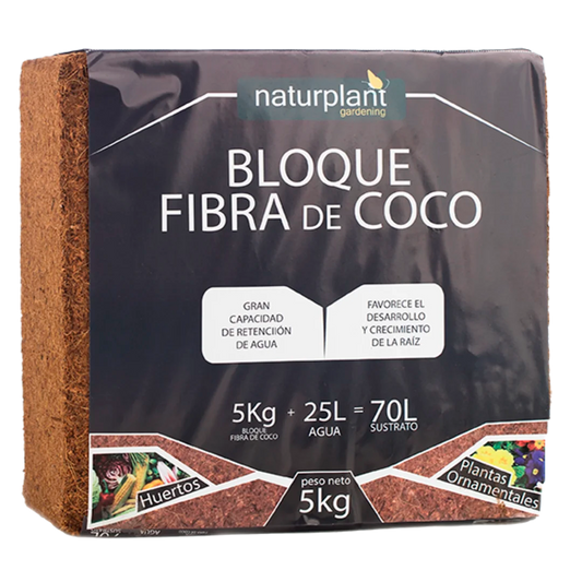 Fibra de coco pastilla 5 kg