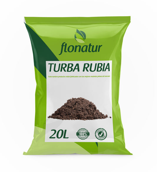 Turba Rubia 20 litros Flonatur