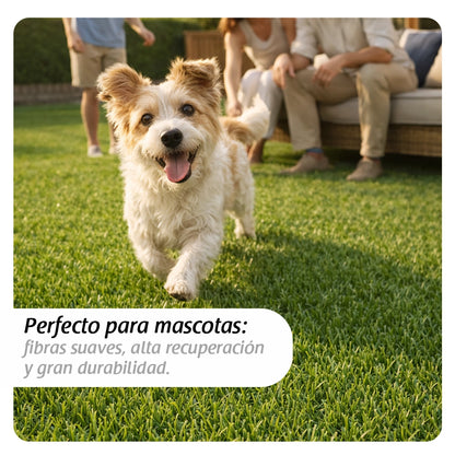 Césped artificial de 45 mm. modelo New York. Flonatur