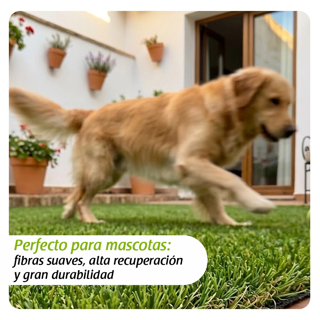 Césped artificial de 40 mm. modelo KENIA. Flonatur